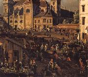 Bernardo Bellotto, The Freyung in Vienna from the south-east